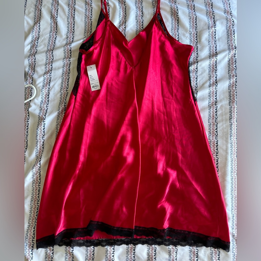 Apt. 9 sexy red nightgown intimate sleepwear XXL new 13x31